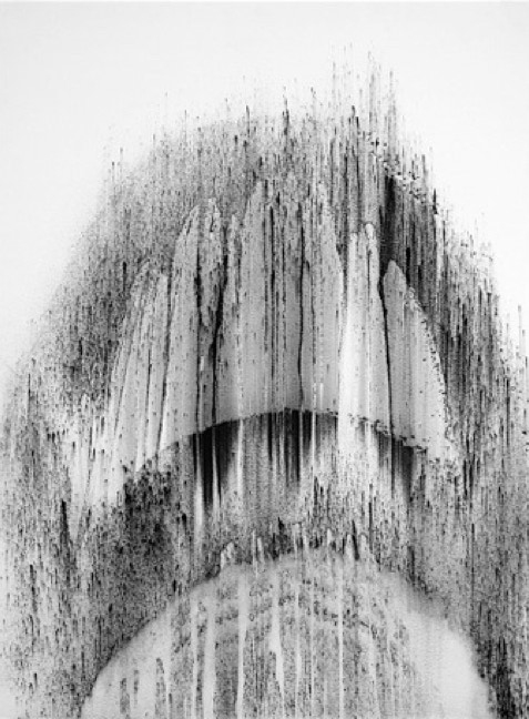 Jane Boyd,drawings,artist,Absence and Presence,ii,2011,charcoal,Arches paper