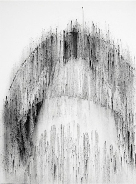 Jane Boyd,drawings,artist,Absence and Presence,study,iii, 2011,charcoal,Arches paper