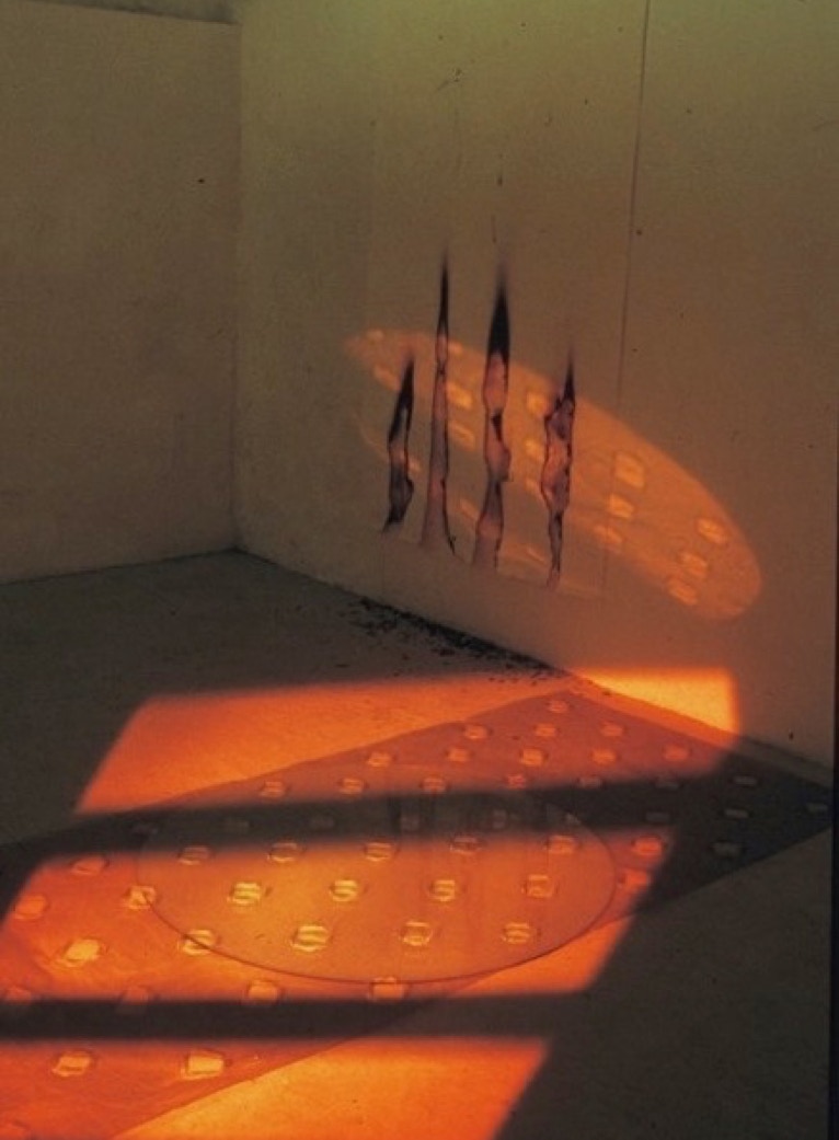 Jane Boyd,installation,artist,It was Today,1999,Rome