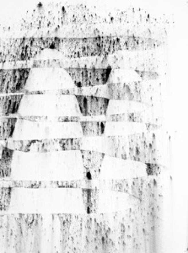 Oneness study iii 2011 charcoal on Arches paper by Jane Boyd