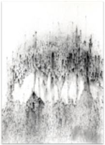 Drawings on acid free Arches paper in charcoal, ink, pencil by Jane Boyd