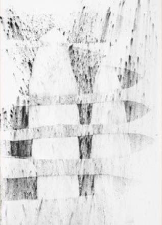 Oneness study vi 2011 charcoal on Arches paper by Jane Boyd